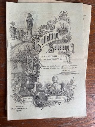 Bollettino Salesiano 1910 (Ag, Set, Ott)