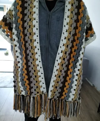 Bufanda/Chal crochet