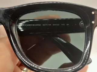 Ray-Ban Wayfarer Reverse RB R0502S 6677VR Negras.