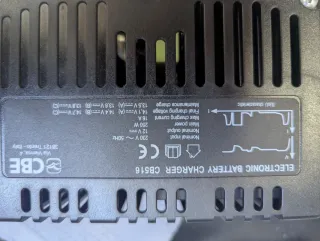 Cargador Electrónico Batería CBE CB516