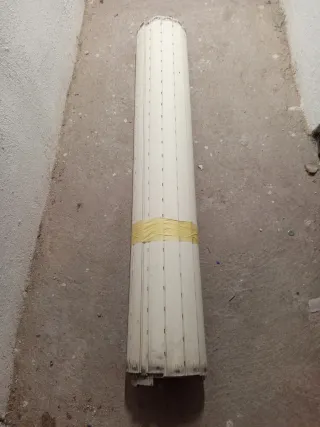 Persiana enrollable blanca