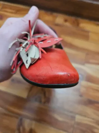 Zapatos de piel rojos/coral Hobby Sport