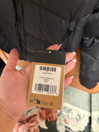 The North Face Piumino Donna Nero Taglia S