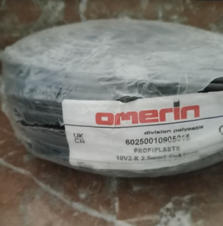 Cable eléctrico Omerin Profiplasto
