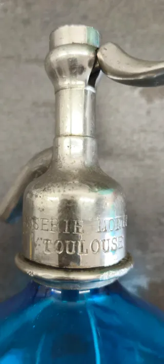 Sifón antiguo francés Toulouse 1939
