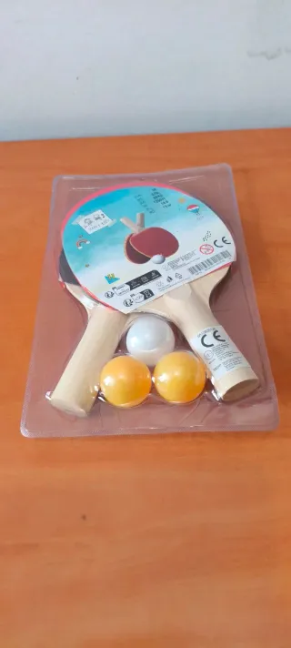 Kit de palas Ping Pong + 3 Pelotas