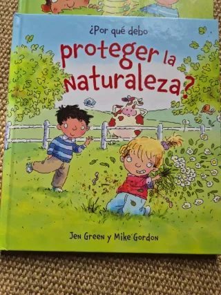 Lote 3 cuentos infantiles de naturaleza.