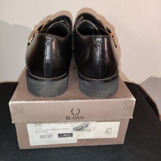 Mocasines El Cuco Animal Print Hebillas