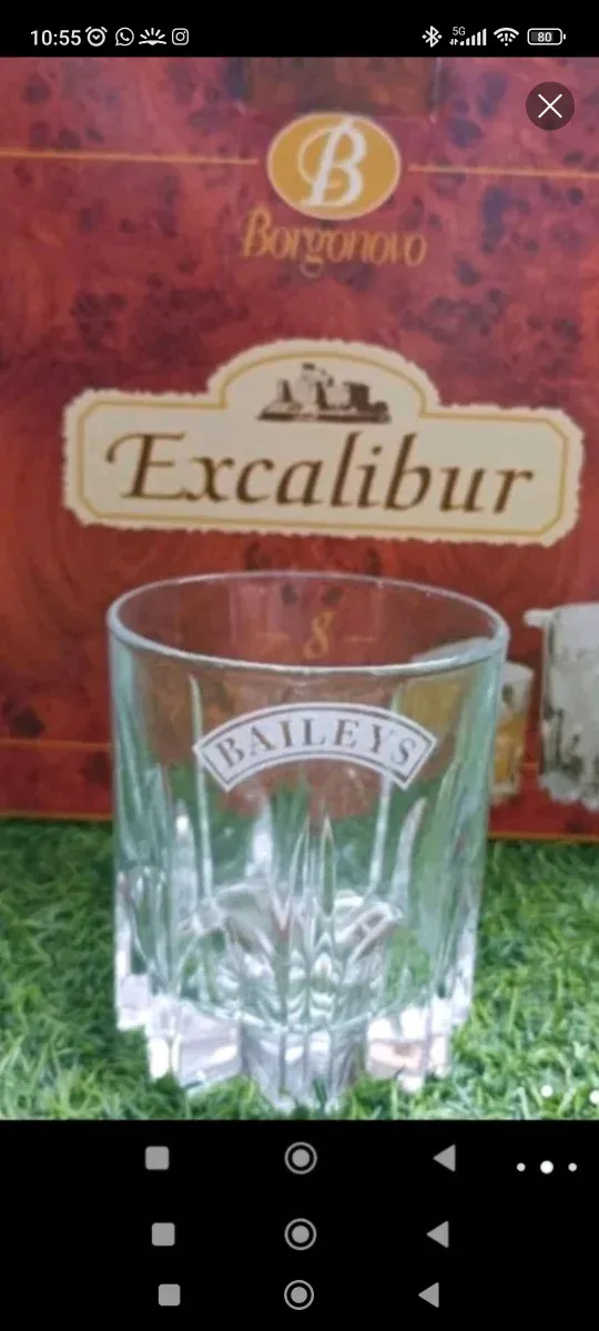 Cubitera de cristal Baileys