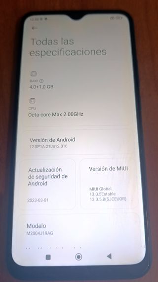 Movil Xiaomi Redmi 9 m2004j19ag
