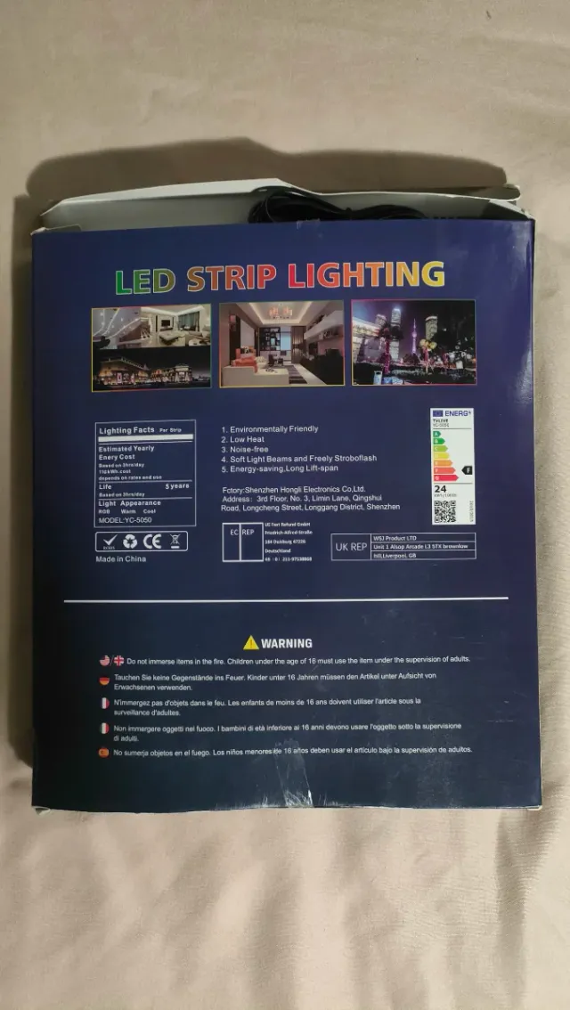 Luces LED TVLIVE 16 Millones Colores