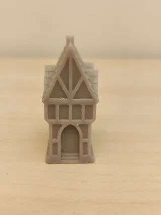 Casa stile Tudor miniatura