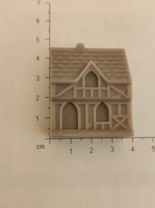 Casa stile Tudor miniatura