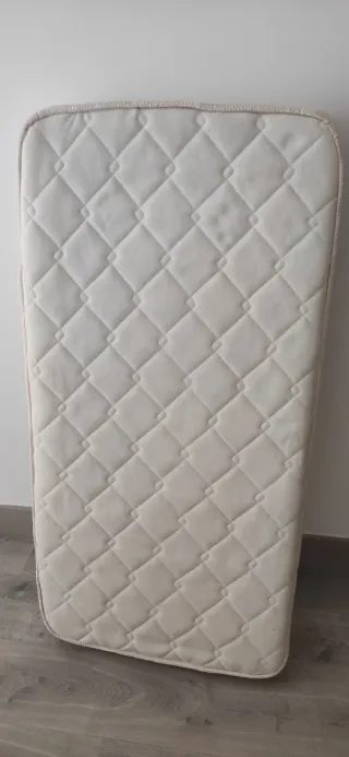 Colchón Cuna Látex y Muelles 60x120 + regalo funda