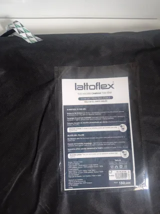 Almohada de gel Lattoflex nueva