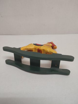 Figura Caballito de Madera Hecho a Mano