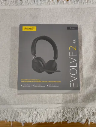 Cascos Auriculares Gaming Jabra Evolve2 Negro