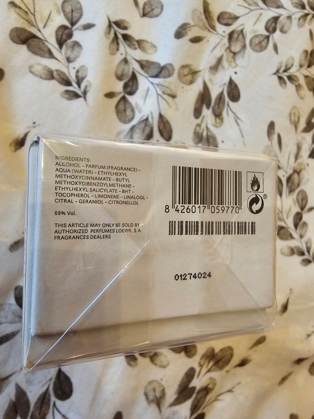Loewe Esencia EDP 50ml Vintage