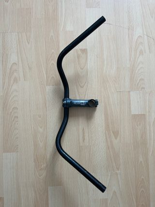 Manillar paseo 25.4mm + Potencia