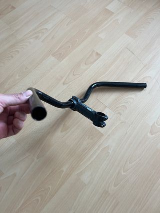 Manillar paseo 25.4mm + Potencia