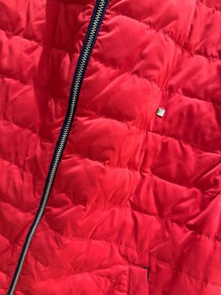 Chaleco reversible azul y verde