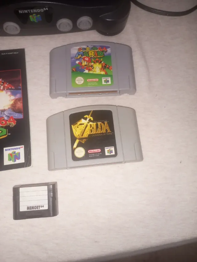 Nintendo 64 + Juegos Super Mario y Zelda