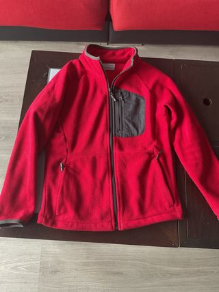 Forro polar Columbia rojo