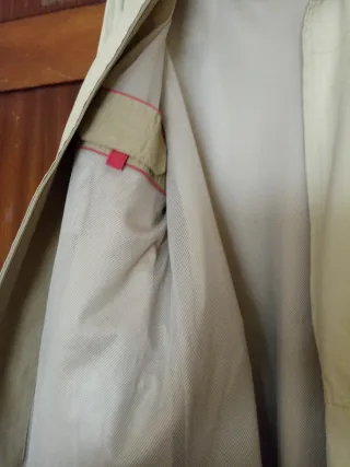 Chaquetón Beige Hombre