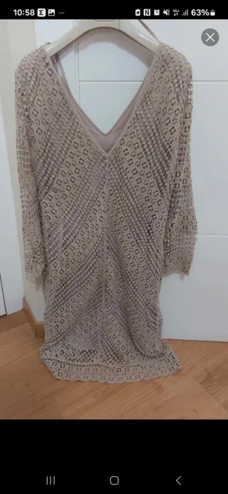 Vestido Ph L Beige Talla L