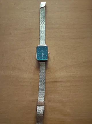 Reloj Daniel Wellington Plata y Turquesa