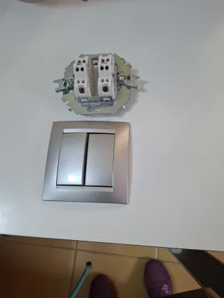 Interruptor Doble Tecla Completo