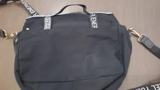 Bolso Desigual Negro con Tachuelas y Corazón