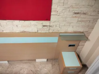 Cabecero de cama haya.