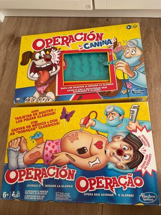 Juego de mesa Operación Canina y Operación
