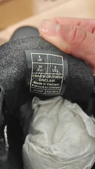 Botas Dr. Martens Sinclair Black