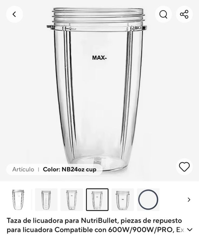 Vaso NutriBullet 24oz NB24oz cup