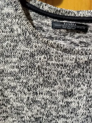 Jersey blanco y negro