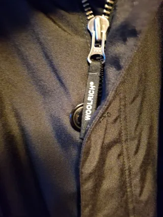 Parka Woolrich uomo originale nera