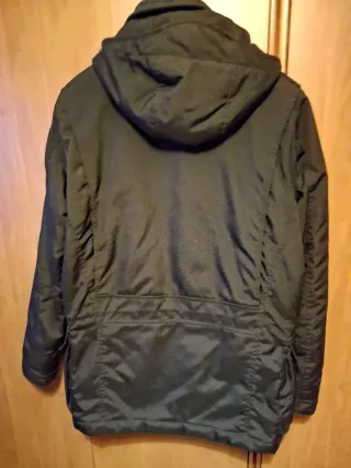 Parka Woolrich uomo originale nera