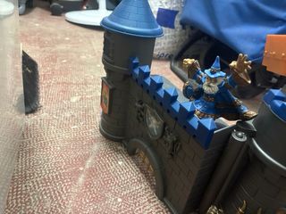 Castillo de juguete medieval