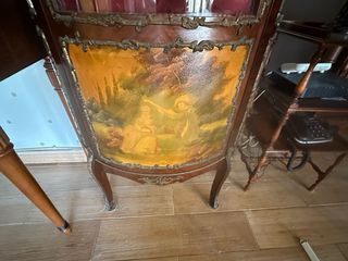 Vitrina Vintage Madera y Cristal