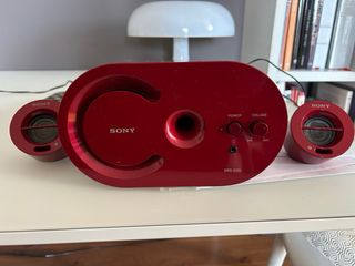 Sistema Altoparlanti Sony SRS-D25 Rosso