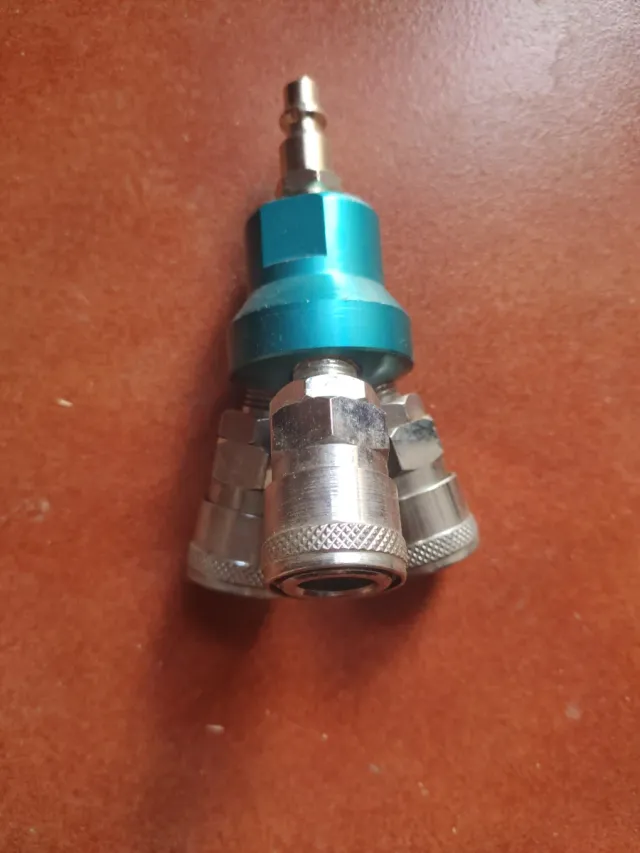 Adattatore 3 uscite aria compressa