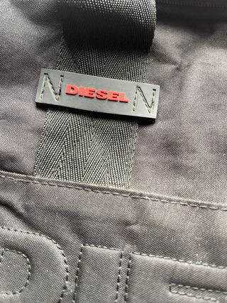 Borsa portatile Diesel nera