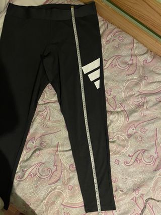 Leggings Adidas Crop Talla XL Negros
