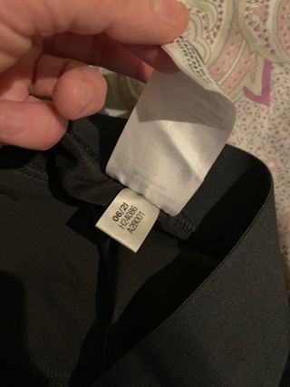 Leggings Adidas Crop Talla XL Negros