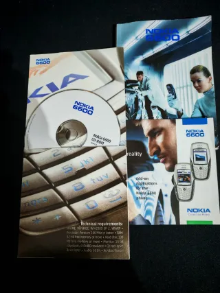 Nokia 6600 Charger & Phone