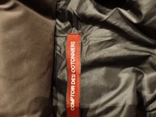 Abrigo plumífero Comptoir des Cotonniers negro