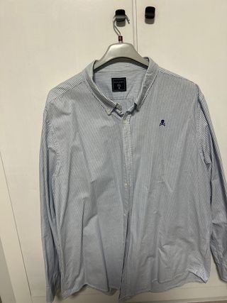 Camisa Scalpers Rayas Azul Talla M