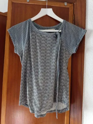 Camiseta estampada manga corta